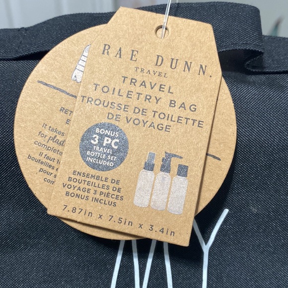 Rae Dunn Brand New travel toiletry bag - Picture 2 of 5